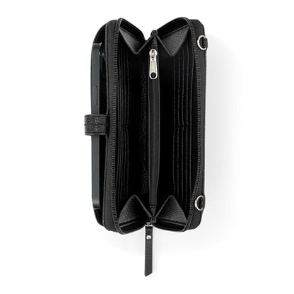 The Sak Iris Smartphone Crossbody Purse - Small Women's Cellphone Bag & Wallet For Everyday- Convertible Wristlet With Zipper | Fits Most Smartphones, Card Slots & Zip Pocket, Detachable Wristlet & Crossbody Straps, Hands-Free for Travel & Errands - color