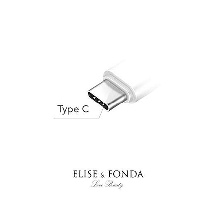 ELISE & FONDA TP273 Type-C USB Charging Port Crystal Anti Dust Plug Little Double Butterflies Cell Phone Charm for Samsung/OnePlus/Xiaomi/oppo Android Phone iPhone 15/16