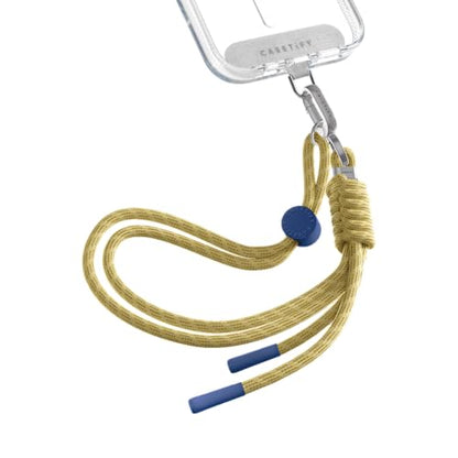 CASETiFY Braided Wrist Strap - Buttercream Yellow - color: Buttercream Yellow