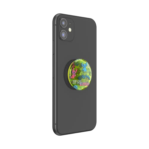 PopSockets Adhesive Phone Grip, Holder- Neon Stitch - color: Neon Stitch, style: Adhesive