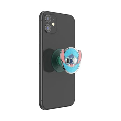 PopSockets Adhesive Phone Grip, Holder, Phone Stand, Disney Lilo & Stitch - Enamel Suns Out Stitch - color: Suns Out Stitch, style: Adhesive