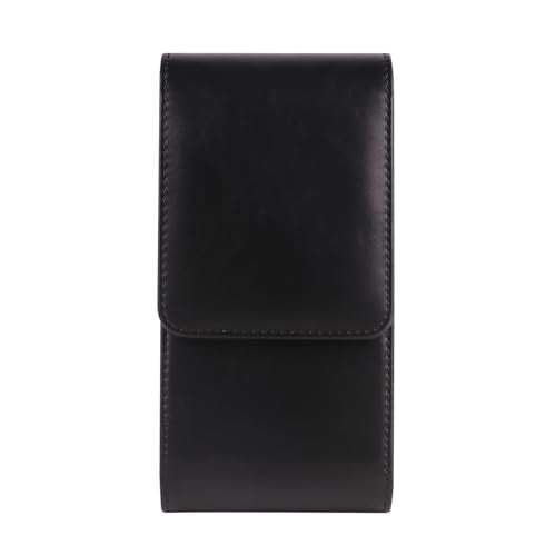 Dual Belt Clip Holster Case Double Cell Phone Pouch Card Slots Holder for iPhone 15 Pro Max 14 Pro Max Motorola Moto G Stylus 5G 2024 G Power 5G Galaxy S25 Ultra S24 Plus S23 Fe S22+ A15 A36 (Black) - color: Black