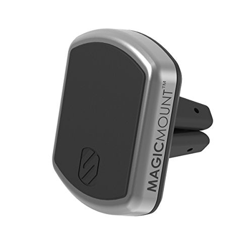 Scosche MPVB MagicMount Pro Magnetic Car Phone Holder - Strong Magnet Mount for iPhone and Android - Secure Magnetic Mount for Car Air Vent - Universal 360° Adjustable Mobile Cell Holder - size: 1 Pack, style: Vent