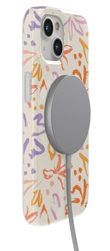 Casely iPhone 15 Plus Case | Hibiscus Blooms | Hawaiian Floral | Compatible with MagSafe | Classic Ultra Slim Design - color: Hibiscus Blooms | Hawaiian Floral