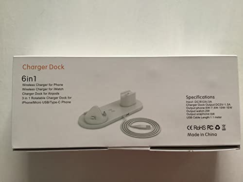 6 in 1 Multi-Function Charging Stand