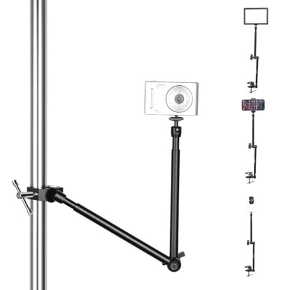 UTEBIT 20" Magic Arm Clamp, Overhead Action Camera Mount Holder Stand - size: 20 inch