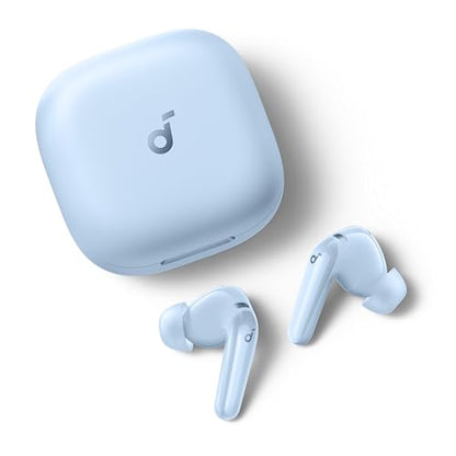 Soundcore P31i by Anker Translation Earbuds with Real-Time Adaptive ANC - color: Light Blue