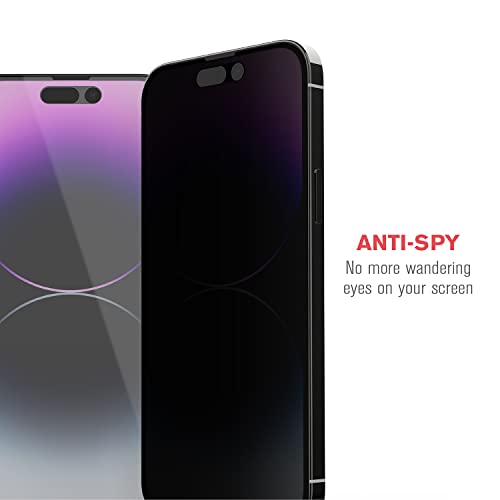 VENA for iPhone 14 Pro Privacy Tempered Glass Screen Protector - 1 Pack