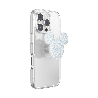 PopSockets Adhesive Phone Grip, Holder- Mickey Ears White - color: Earridescent Mickey White, style: Adhesive