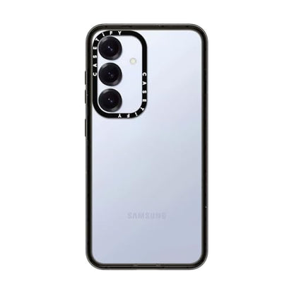 CASETiFY for Galaxy S25 Case - Impact Clear Black | 8.2 ft. 4x Military Grade Drop Protection | Black - color: Clear Black, size: Galaxy S25 (6.2")