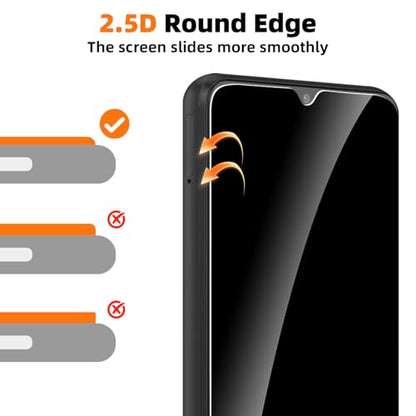 3 Pack Privacy Screen Protector for Samsung Galaxy A13 5G/A13 LTE/A12 5G, 9H Hardness Anti-Spy Tempered Glass, Bubble Free, Case Friendly, Compatible with SM-A136U/A136U1/A136W/A136B/S136DL - size: [Privacy] Galaxy A13 (3 Pack)