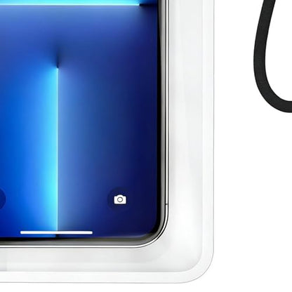 Waterproof Phone Case Protective Travel Accessories Black | Waterproof Mobile Phone Holder Dry Bag for Women Men Summer Vacation Beach Pool Cruise Outdoor Adventure - color: black