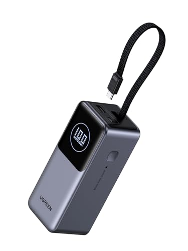 UGREEN Nexode 20000mAh 130W Built-in USB-C Cable Power Bank for iPhone 17