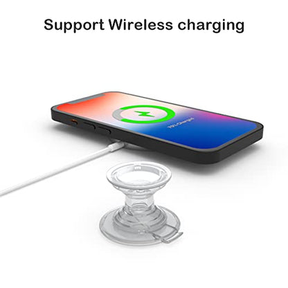 GRIPONG Smiley Face Phone Grip - Fun and Expandable Accessory for Enhanced Smartphone Stability - Smiley Design, Strong Adhesion, Versatile Use (Mint Smiley PG) - color: Mint Smiley PG