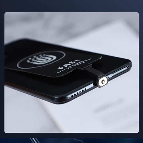 Type C Wireless Charging Receiver, Thin Magnetic Dual Purpose Charger Receiver, Charging Patch for All Type C Interface Cell Phones