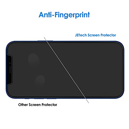 JETech Screen Protector for iPhone 12, with Camera Lens Protector, 2+2 Pack - size: iPhone 12
