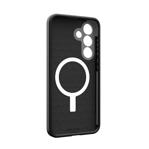 URBAN ARMOR GEAR UAG Designed for Samsung Galaxy S25 FE Case Civilian - Magnetic Charging Compatible Rugged Military Grade MIL-STD Protective Cover, Black - color: Civilian - Black