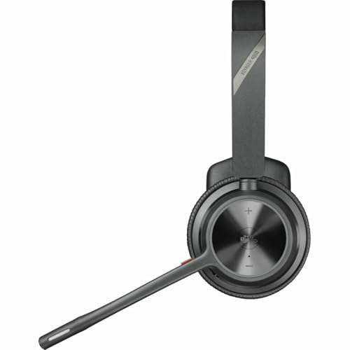 Poly - Voyager 4310 UC Wireless Headset (Plantronics) - Single-Ear Headset w/Mic - Connect to PC/Mac via USB-A Bluetooth Adapter, Cell Phone via Bluetooth - Works with Teams (Certified), Zoom & More - style: Headset (Teams Version)