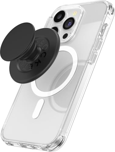 PopSockets Phone Grip for MagSafe, Magnetic Holder, Phone Stand - Black - color: Black, style: MagSafe