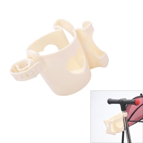 Easy Installation 2 in 1 Strollers Accessory Prams Cup Holder Bottle Organiser and Phone Mount for Busy