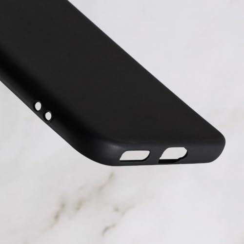 Protective Case for Tecno Pova Slim 5G - Black | 6.78" Slim Shockproof Bumper Back Cover Anti-Scratch Flexible TPU Shell, Grip-Friendly - color: Black