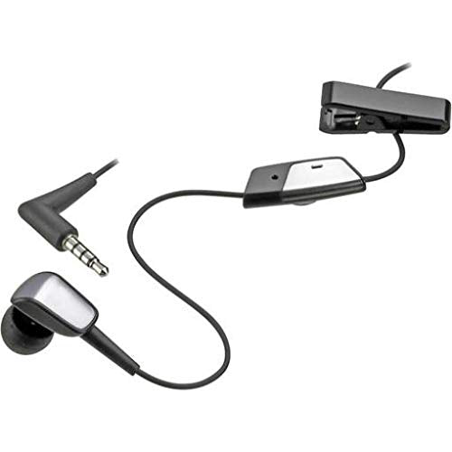 Mono Headset Wired Earphone Handsfree Mic 3.5mm Headphone Single Earbud in-Ear Compatible with GreatCall Jitterbug Flip