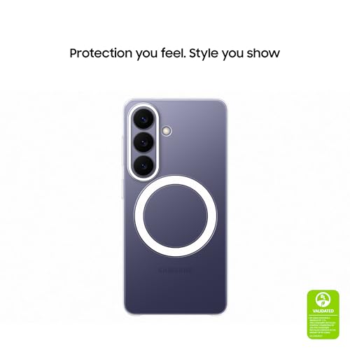 Samsung Galaxy S26 Clear Magnet Phone Case, Original Design, Anti-Fingerprint, Slim Profile, Transparent - color: Transparent, size: Clear Magnet Case, style: Galaxy S26