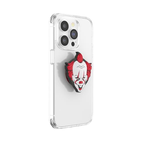 PopSockets Phone Grip with Expanding Kickstand, Adhesive Grip, PopOut, WB Horror, Halloween PopSocket - Pennywise - color: Pennywise, style: Adhesive