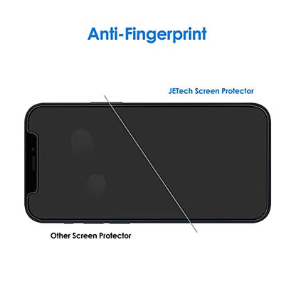 JETech Screen Protector for iPhone 12/12 Pro, 2-Pack | 9H Tempered Glass, HD Clear, Anti-Scratch Protection, Easy Installation Tool - size: iPhone 12/12 Pro