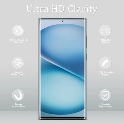 KAREEN Screen Protector for Samsung Galaxy S22 Ultra Tempered Glass Film - size: Samsung S22 Ultra