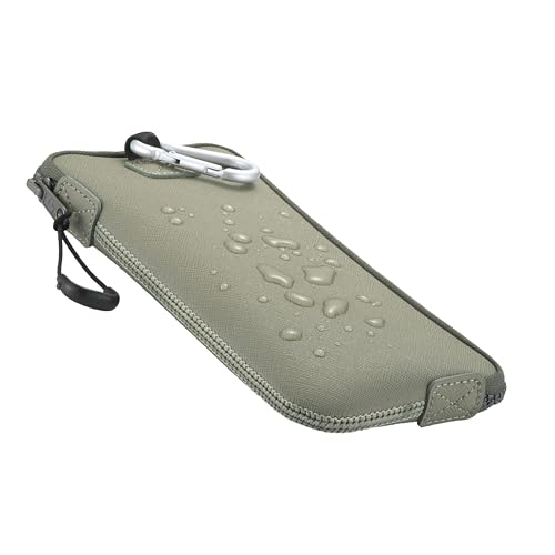 OneJoy Phone Sleeve Lightweight Cell Phone Pouch for Mobile Protection, Slim Fit and Durable, with Clip-on for Easy Carrying, Enough for 6.1" to 6.9" Cellphone [ Olive ] - color: olive