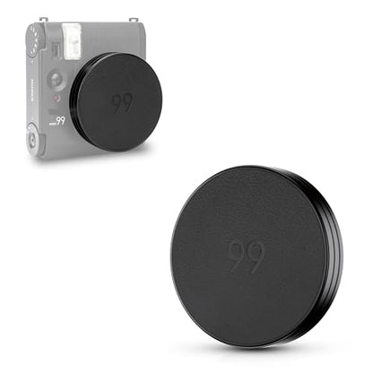 JJC Aluminum Lens Cap Cover for Fujifilm Instax Mini 99, Dustproof & Anti-Scratches Lens Protector with Soft EVA Interior & PU Leather Surface, Accessories for Fuji Instax Mini 99 - size: For Fuji Mini 99