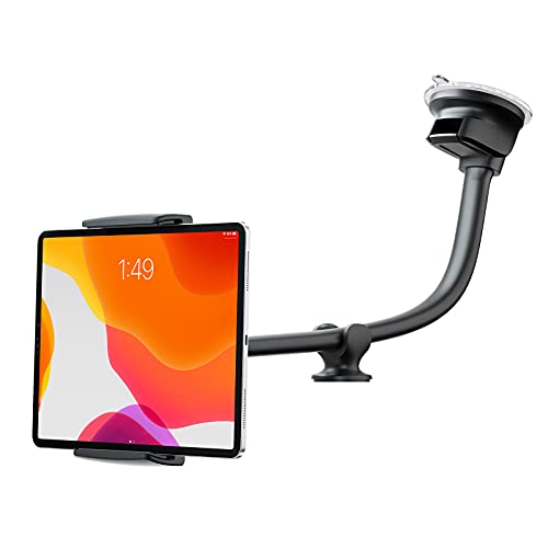 ICARMOUNT Tablet Car Mount Windshield Dashboard Gooseneck iPad Holder