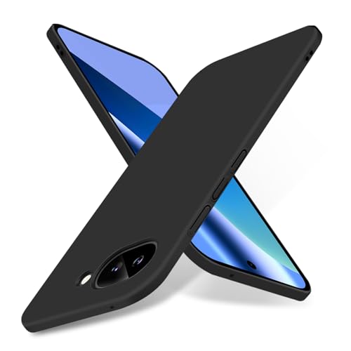 Super Thin Case for Google Pixel 10a, Ultra Slim Anti-Scratch Skin-Friendly Hard PC Cover [Silky Touch & Matte Finish] Lightweight Minimalist for Google Pixel 10a Phone Case, Black - color: Black, size: for Pixel 10A (6.3")