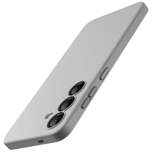 JETech Slim Case for Samsung Galaxy S25, Silver Shadow | Camera Lens Protection, Soft TPU Design, Matte Finish, Shockproof Protection - color: Silver Shadow, size: Galaxy S25