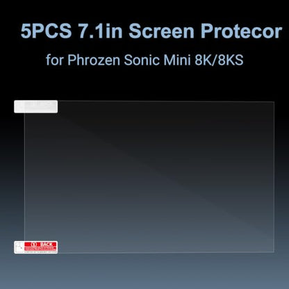 5PCS 7.1inch Screen Protector for Phrozen Sonic Mini 8K/8KS,Wear-Resistant Leak-Proof Protective Film for 3D Printers,Thickness 0.1mm - style: 7.1in for Phrozen Sonic Mini 8K/8KS