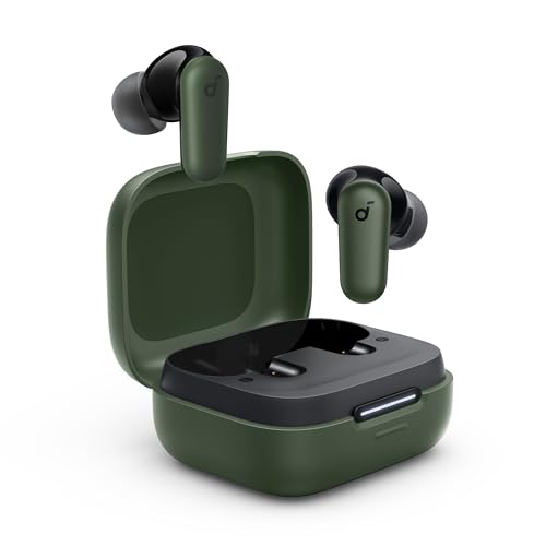 Soundcore P30i by Anker Noise Cancelling Earbuds, Hands-Free Viewing - color: Green