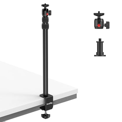 SMALLRIG Camera Mount C Stand, 15"-35" Adjustable Desk Clamp Table Tripod - style: Clamp 3488