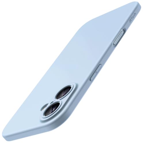 JETech Slim Case for iPhone 17, Mist Blue | Camera Lens Protection, Ultra-Thin Matte Finish, Lightweight Minimalist Design - color: Mist Blue, size: iPhone 17