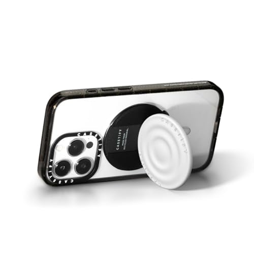 CASETiFY Snappy Ripple Grip Stand Compatible with Magsafe - White