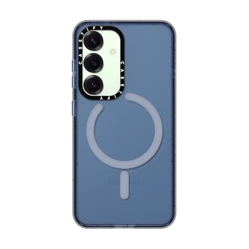 CASETiFY for Galaxy S25 Case - Impact Magnetic | Wireless charging and MagSafe compatible | 8.2 ft. 4X Military Grade Drop Protection | Classic Blue - color: Classic Blue, size: Galaxy S25 (6.2")
