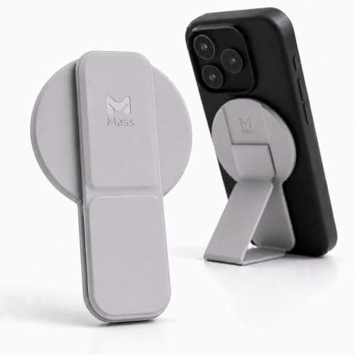 Mass Planet MagSafe Phone Grip, Slim Foldable Holder - Titanium - color: Titanium