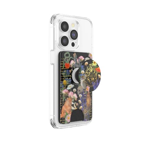 PopSockets Adhesive Phone Wallet with Grip- Hermione Notebook - color: Herbology, style: Adhesive