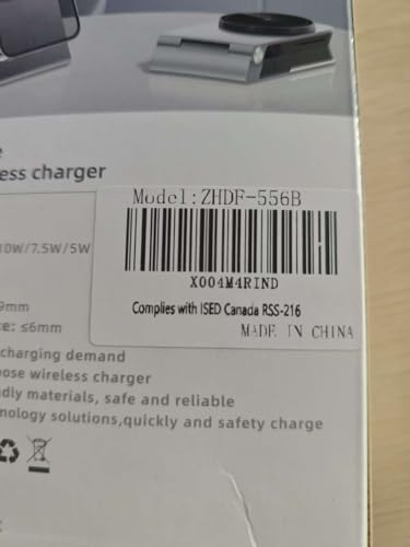 Foldable Wireless Charger 3 in 1 - Magnetic Wireless Charging Station for Apple Magsafe Charger Stand with Light,Aluminum Portable Travel Charger Dock for iPhone 17/16/15/14/13/12,Apple Watch,AirPods - color: Gray