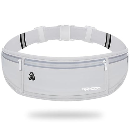 Water Resistant Fanny Pack, Slim Running Belt for Women Men, Grey - color: 04 - Grey