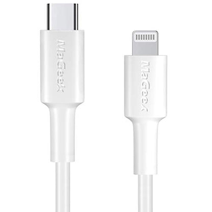 USB C to Lightning Cable 6ft, [Apple MFi Certified] 6ft Long iPhone PD Fast Charger Compatible with iPhone 13/13 Pro Max/12/11/X/XS/XR/XS/8 Plus, iPad Air/Air Pods, Supports Power Delivery - color: 1pc_6ft_White