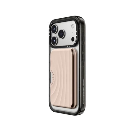CASETiFY Snappy Ripple Wallet [Campatible with Magsafe] - Oat - color: Oat