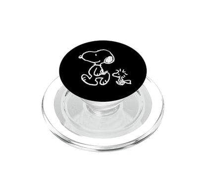 Snoopy and Woodstock Friendship Walk PopSockets PopGrip for MagSafe - style: Magnetic PopGrip