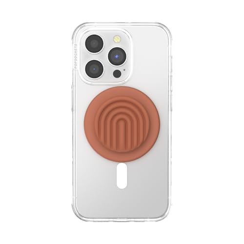 PopSockets Phone Grip for MagSafe, Magnetic Holder- Terra-Cotta - color: Terracotta, style: MagSafe