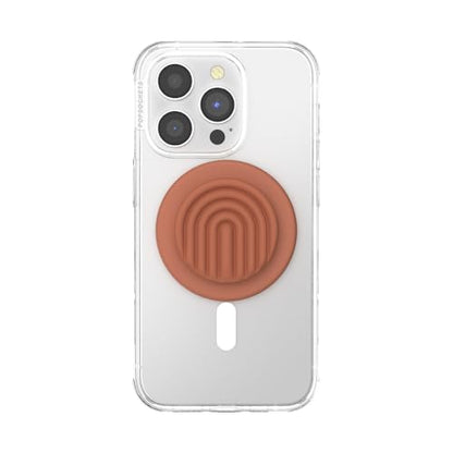 PopSockets Phone Grip for MagSafe, Magnetic Holder- Terra-Cotta - color: Terracotta, style: MagSafe
